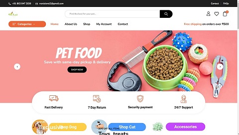 WordPress Site Screenshot